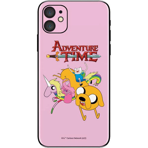Adult Swim Adventure Time Riding in a Unicorn iPhone 11 Skin